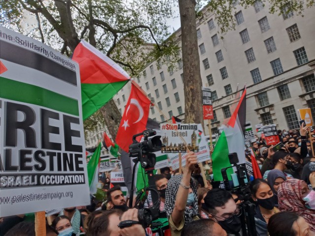 Londra'da Filistin i&ccedil;in acil &ccedil;ağrı