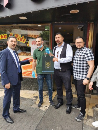 Erbakan Vakfı Almanya Temsilcileri Esnaf Ziyaretinde