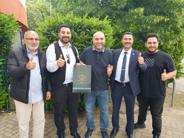 Erbakan Vakfı Almanya Temsilcileri Esnaf Ziyaretinde