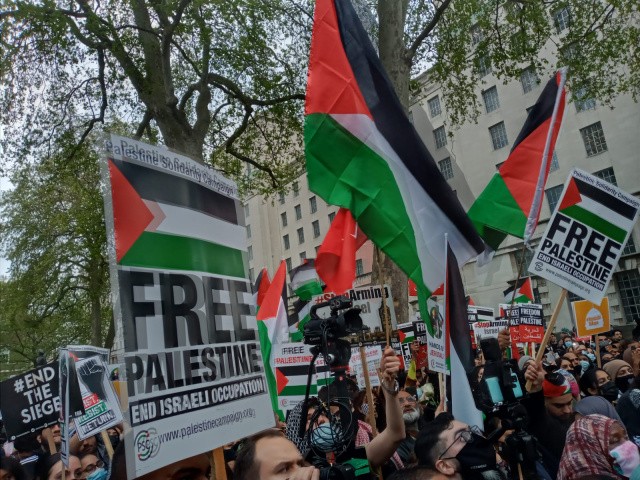 Londra'da Filistin i&ccedil;in acil &ccedil;ağrı