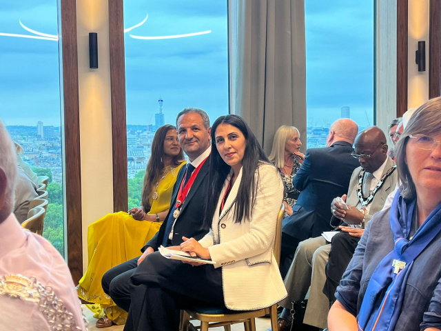 Sabri &Ouml;zaydın Londra Belediye Başkanları Derneği y&ouml;netiminde