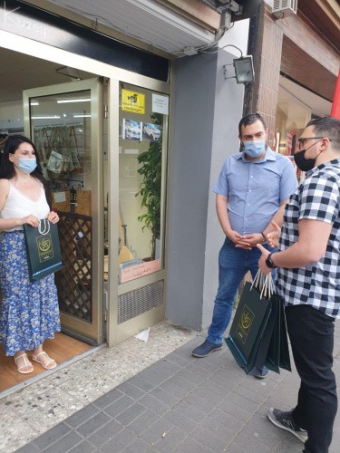 Erbakan Vakfı Almanya Temsilcileri Esnaf Ziyaretinde