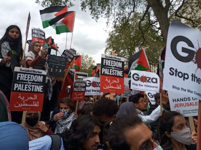 Londra'da Filistin i&ccedil;in acil &ccedil;ağrı