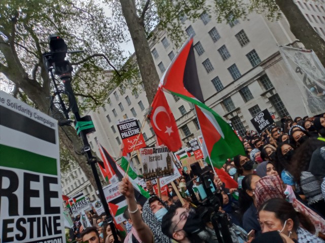 Londra'da Filistin i&ccedil;in acil &ccedil;ağrı