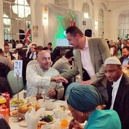 İslam Toplumu Milli G&ouml;r&uuml;ş Kurumsal İftar programında B&uuml;y&uuml;k Buluşma