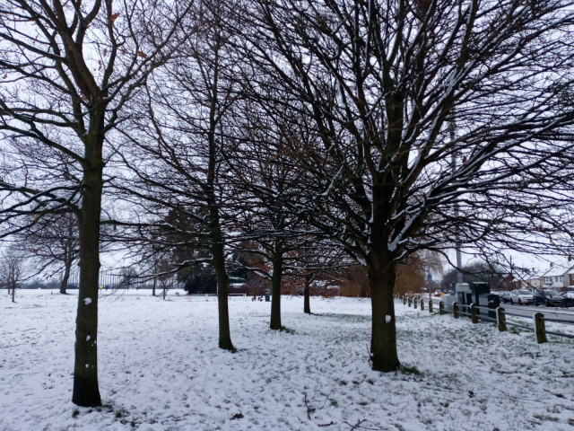 Londra'ya ilk kar d&uuml;şt&uuml;...