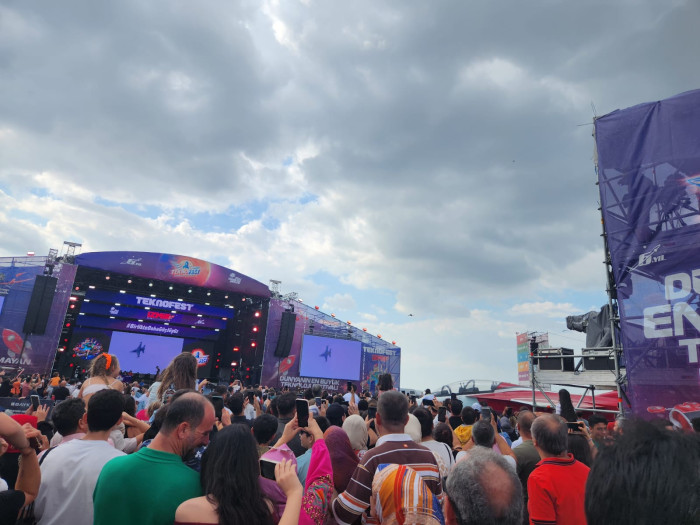 TEKNOFEST İzmir'de yoğunluk hafta sonu daha da arttı