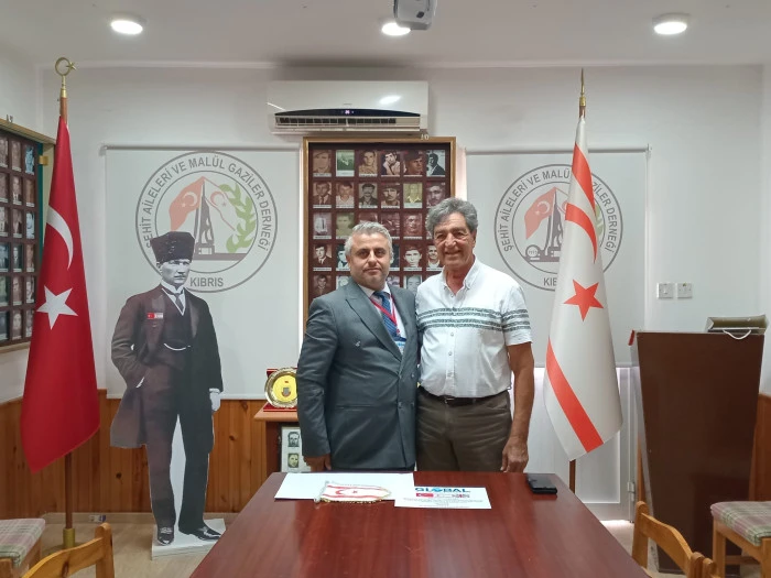 Global Business Management Derneği'nden Şehit Aileleri ve Mal&uuml;l Gaziler Derneğine Anlamlı Ziyaret