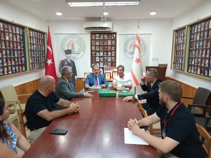 Global Business Management Derneği'nden Şehit Aileleri ve Mal&uuml;l Gaziler Derneğine Anlamlı Ziyaret