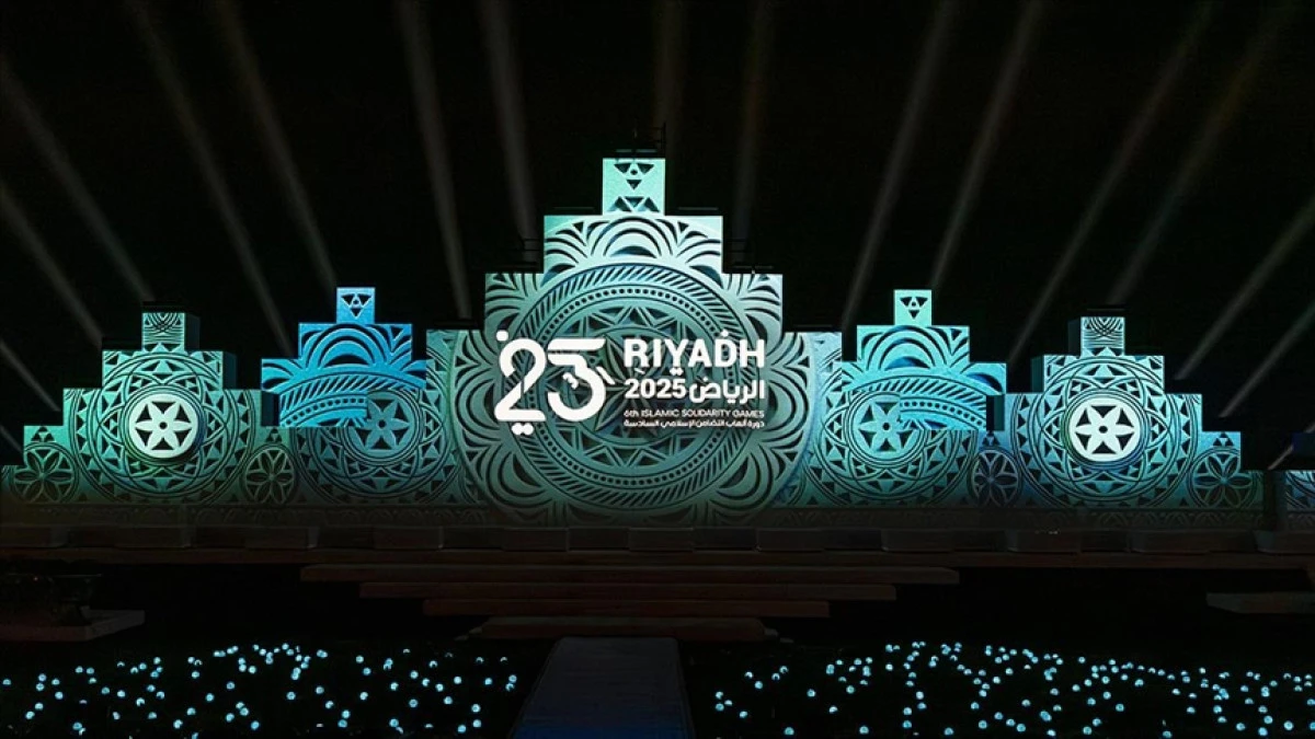 6. İslami Dayanışma Oyunları'nın resmi a&ccedil;ılışı Riyad'da yapıldı