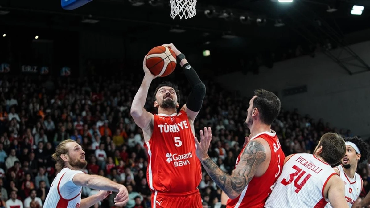 A Milli Basketbol Takımı, İsvi&ccedil;re'yi 85-60 yendi