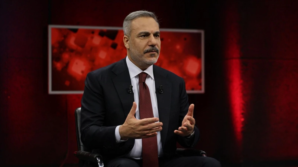 Bakan Fidan, canlı yayında g&uuml;ndemi değerlendirdi