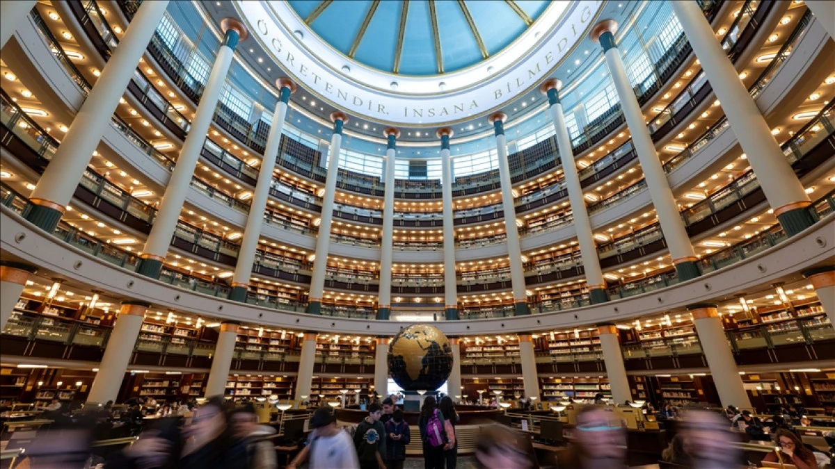 Cumhurbaşkanlığı Millet K&uuml;t&uuml;phanesi 6 yılda yaklaşık 9 milyon ziyaret&ccedil;i ağırladı