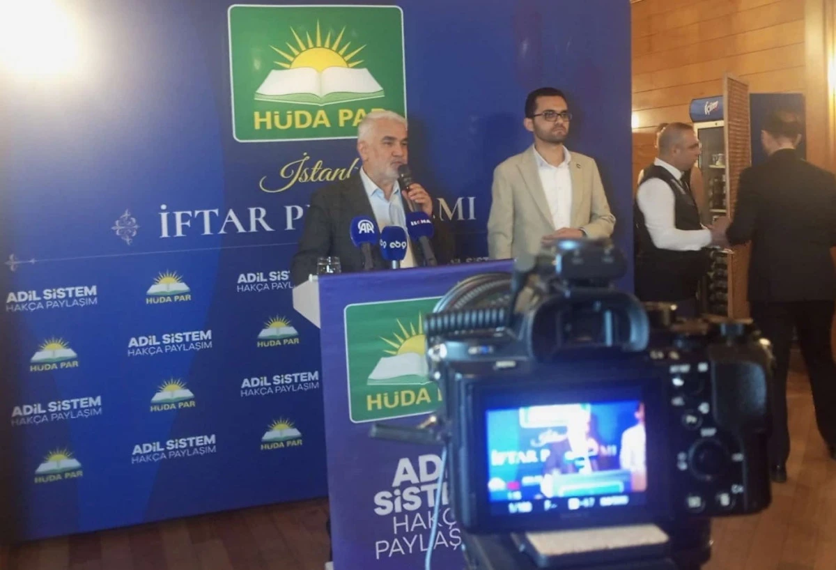 H&Uuml;DA PAR Genel Başkanı Yapıcıoğlu: Siyonizm Barışın &Ouml;n&uuml;nde En B&uuml;y&uuml;k Engeldir