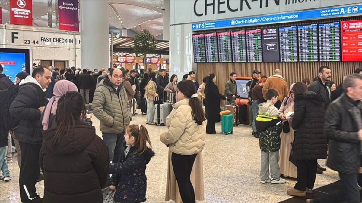 İstanbul Havalimanı bayram tatilinde 873 bin 851 yolcuya hizmet verdi