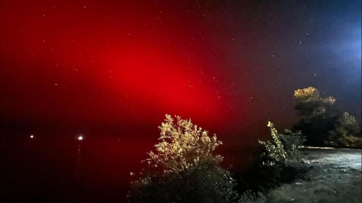 Kastamonu'da kuzey ışıkları gözlendi              