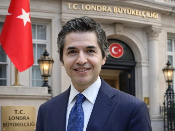 Londra B&uuml;y&uuml;kel&ccedil;isi Ertaş'tan yeni yıl mesajı            