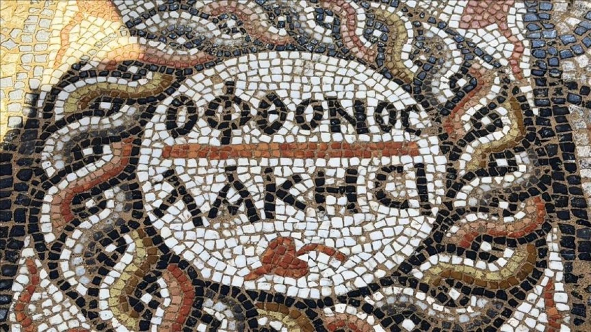 &lsquo;May the jealous burst with envy': Mosaic with inscription found at T&uuml;rkiye&rsquo;s 3,000-year-old ancient city excavation