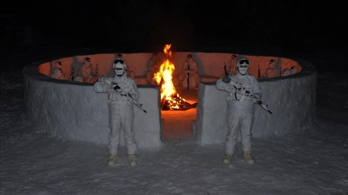 Mehmet&ccedil;ik tarafından "18'inci D&ouml;nem Barınma ve &Ccedil;ığ Kursu" yapıldı