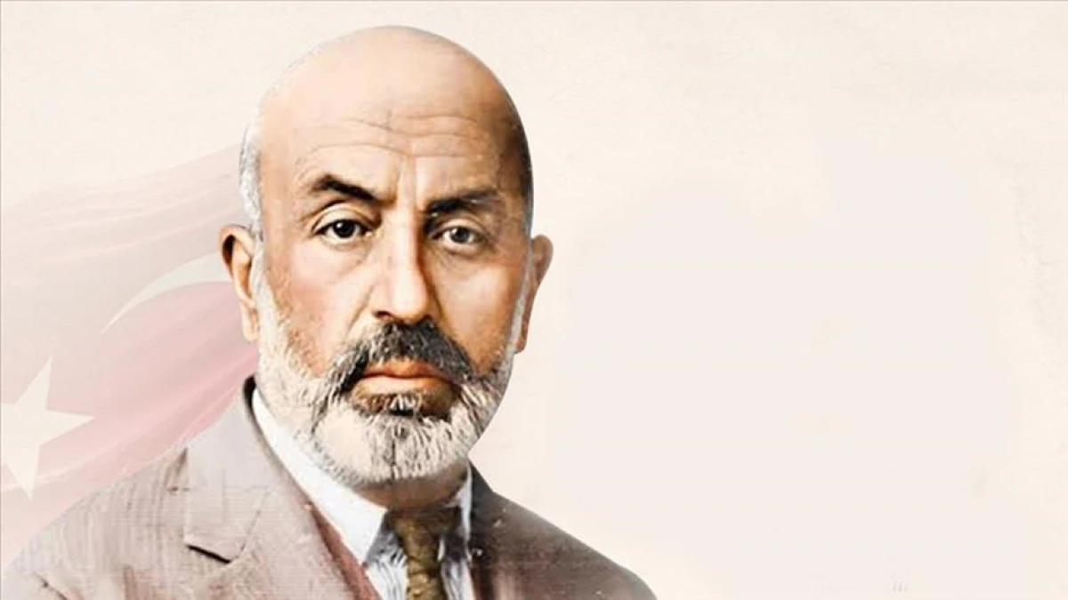Milli şair Mehmet Akif Ersoy, İstiklal Marşı'nın kabul&uuml;n&uuml;n 105. yılında anılıyor