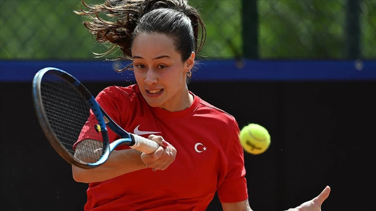 Milli tenis&ccedil;i Zeynep S&ouml;nmez, Avustralya A&ccedil;ık elemelerinde final turuna y&uuml;kseldi