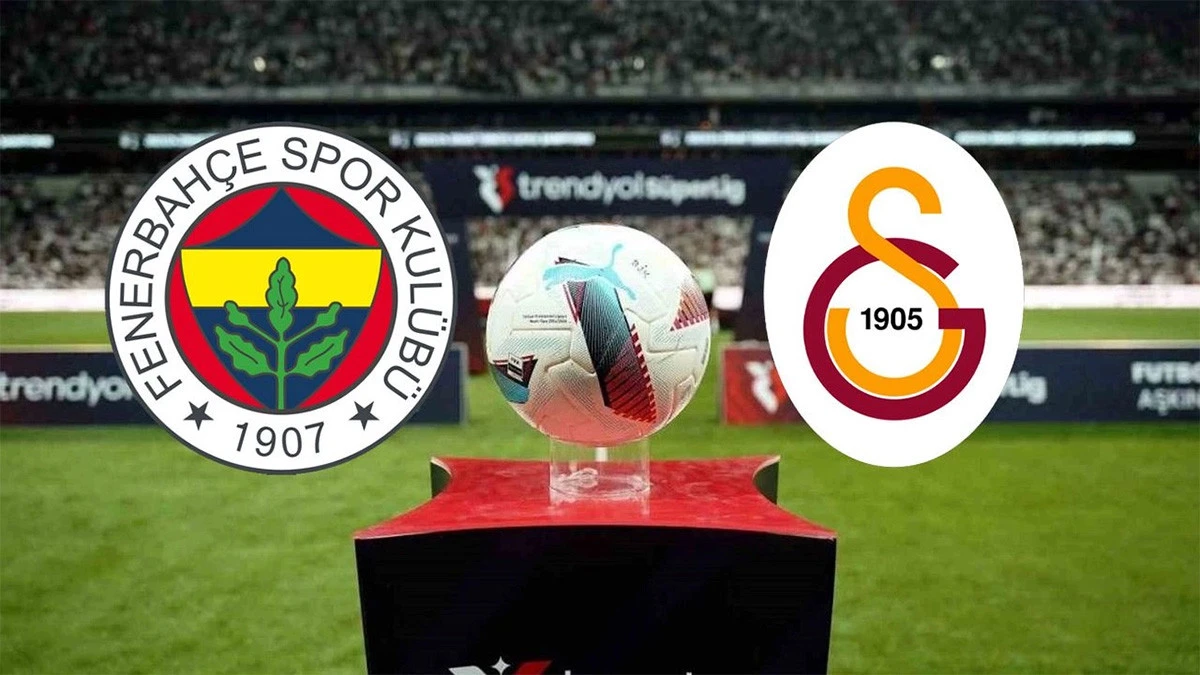 Trendyol S&uuml;per Lig&rsquo;de derbi heyecanı: Fenerbah&ccedil;e &ndash; Galatasaray