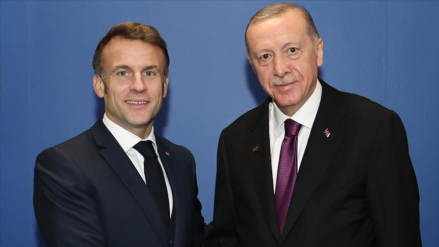 Turkish, French president discuss Syria, bilateral ties in phone call