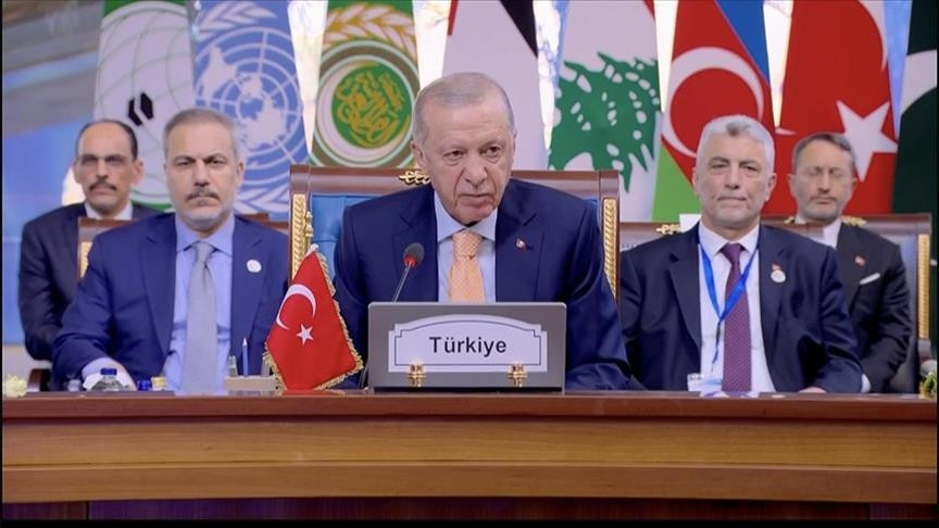 Turkish president calls for global unity, justice at D-8 summit, urges rebuilding efforts in war-torn Syria