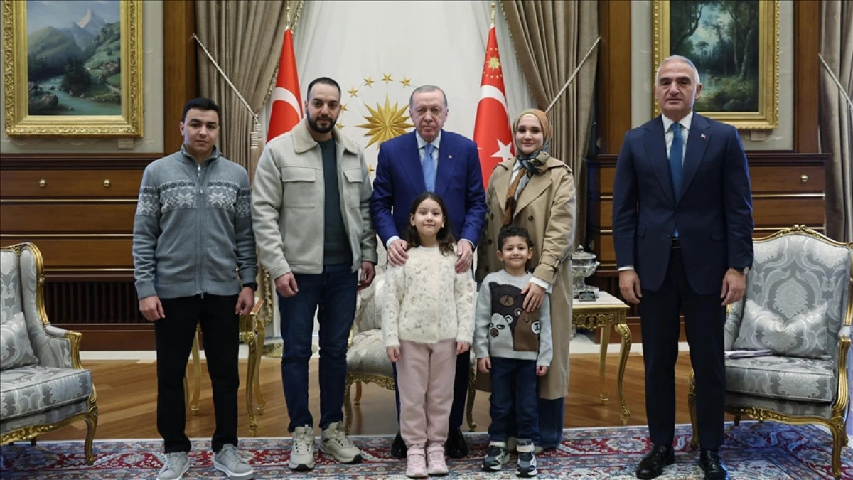 Turkish president meets with family of 6-year-old Hind Rajab killed by Israeli attack in Gaza