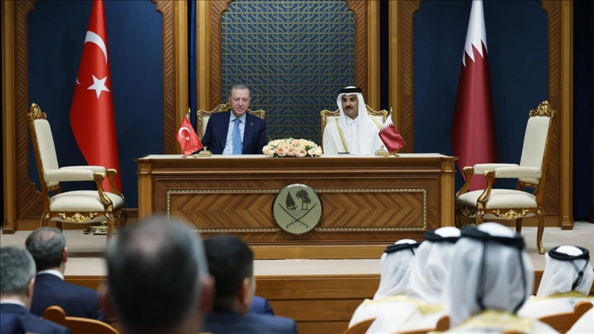 Turkish president, Qatari emir exchange condolences over helicopter crash, discuss regional developments