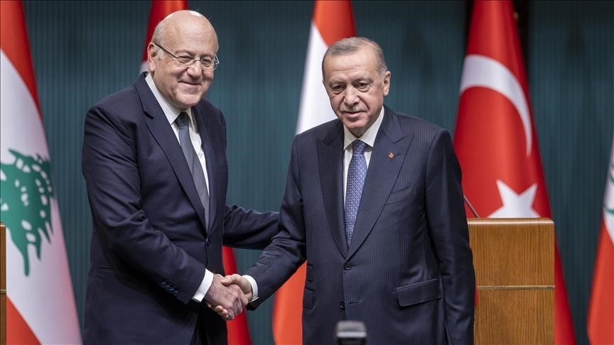 Turkish president to meet with Lebanese premier on Wednesday