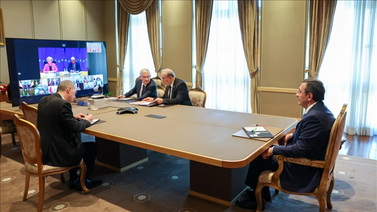 T&uuml;rkiye, EU hold high-level virtual meeting on Iran