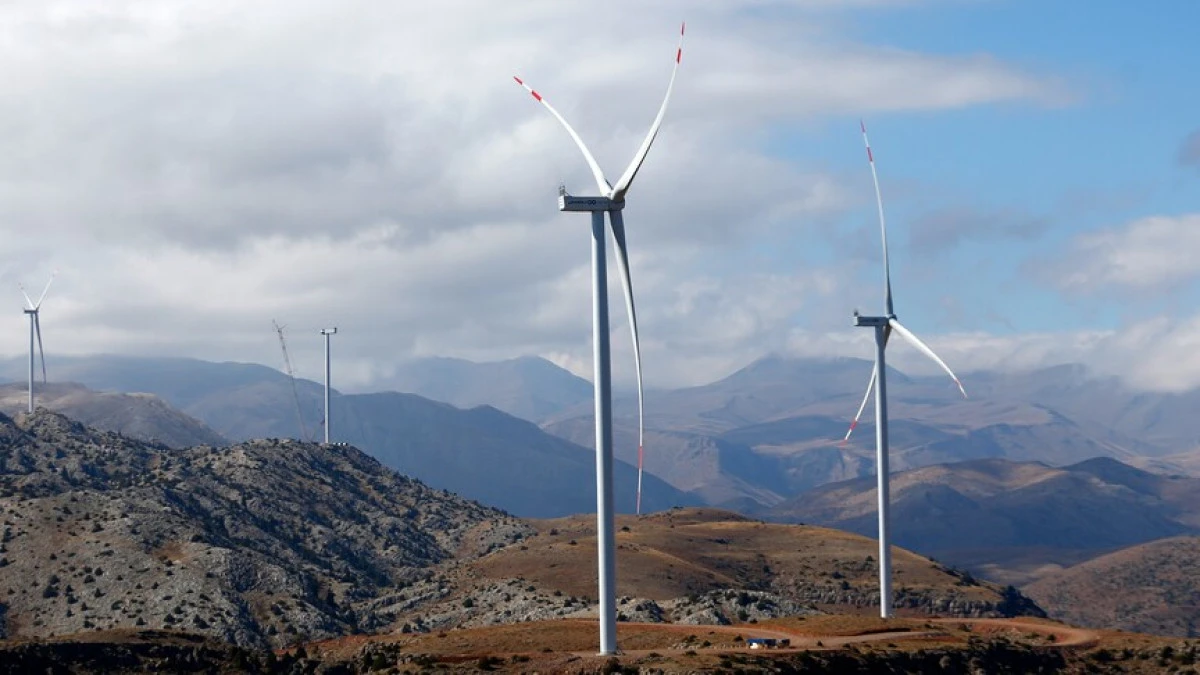 T&uuml;rkiye ilk &ccedil;eyrekte 300 milyon dolarlık r&uuml;zgar enerjisi yatırımı ger&ccedil;ekleştirdi
