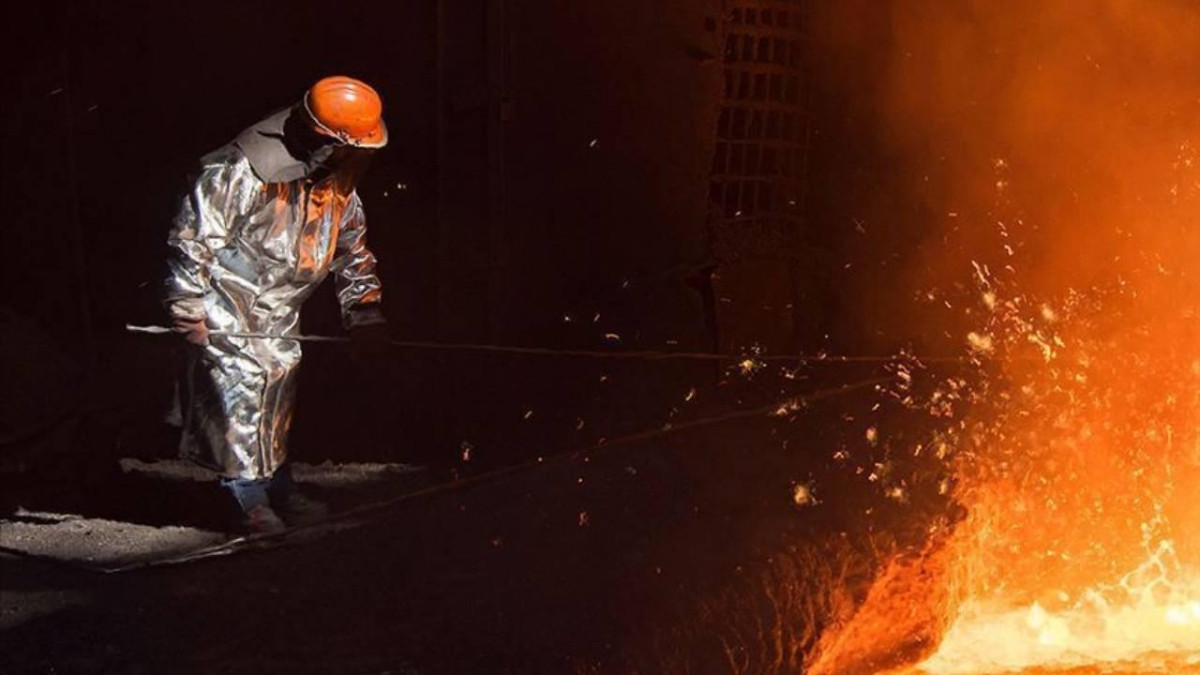 Türkiye'nin ham çelik üretimi yıllık bazda yüzde 0,7 arttı