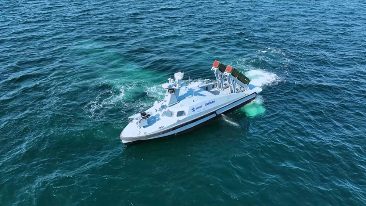 T&uuml;rkiye'nin ilk SİDA'sı MARLİN, mayın harbi yeteneği kazandı