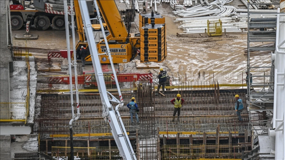 T&uuml;rkiye&rsquo;s construction output hit record high in December 2025