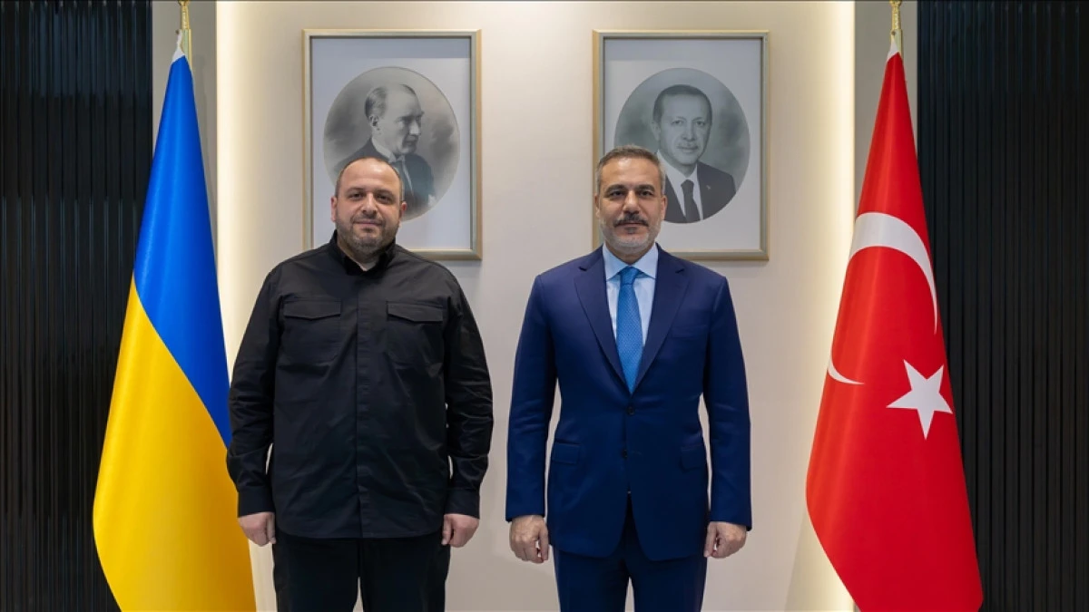 T&uuml;rkiye&rsquo;s foreign minister meets Ukraine security chief