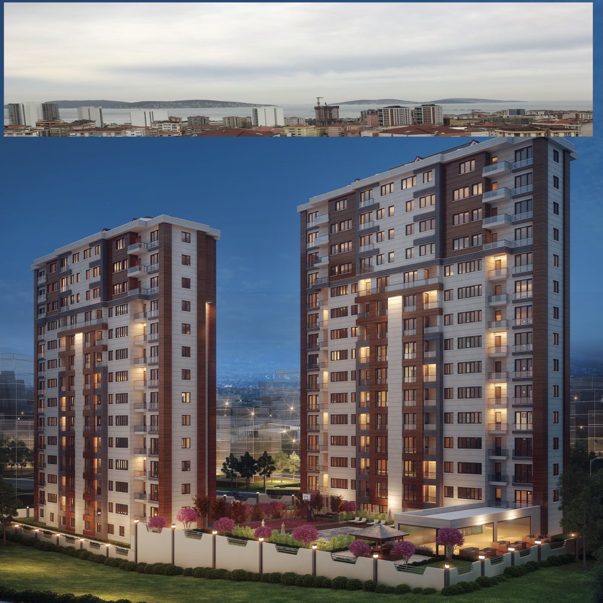 KARTALDA SAHİLE YAKIN HAVUZLU BUTİK SİTEDE